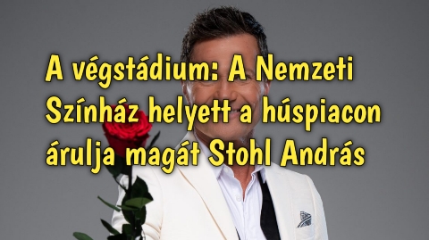 Cirkuszt a népnek, amíg süllyed a hajó – Stohl András a magyar kultúra sírásója lett?<br>